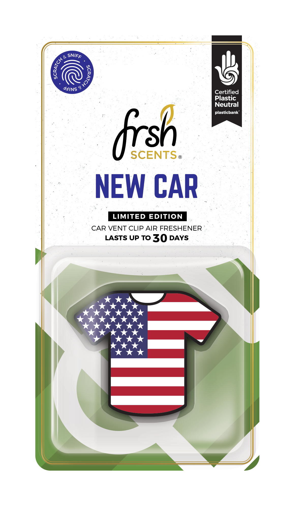 Soccer Car Vent Clip Air Fresheners