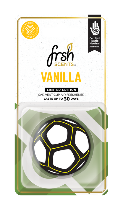 Soccer Car Vent Clip Air Fresheners